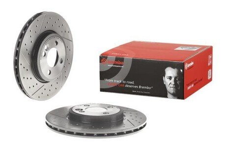 Тормозной диск brembo 09A04721