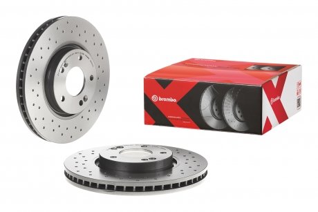 Вентилируемый тормозной диск brembo 09A5321X