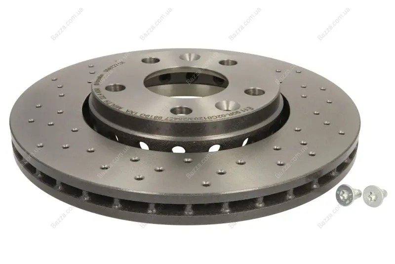 Тормозной диск brembo 09A7271X