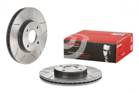 Вентилируемый тормозной диск brembo 09C42275