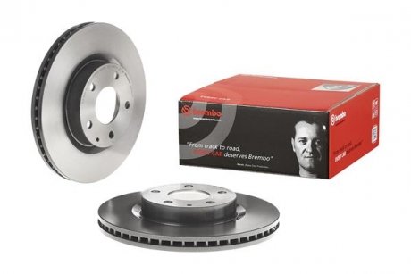 Вентильований гальмівний диск brembo 09.C652.11