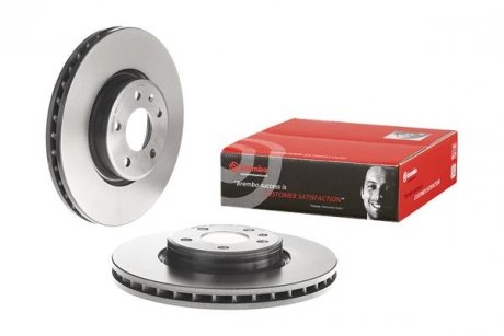 Вентилируемый тормозной диск brembo 09D05811