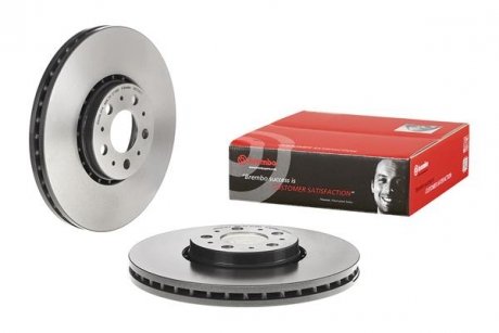 Вентильований гальмівний диск brembo 09D72511