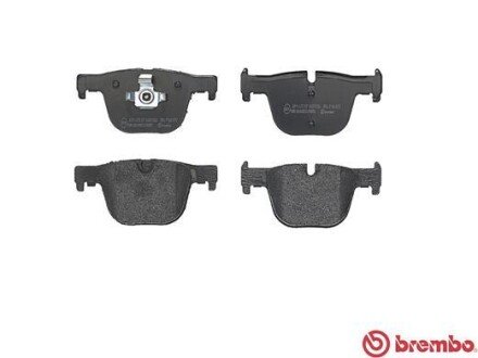 Тормозні (гальмівні) колодки brembo P06072