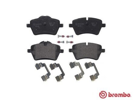 Тормозные колодки brembo P06 086