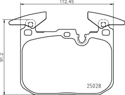 Тормозные колодки brembo P06 098 на Бмв X1