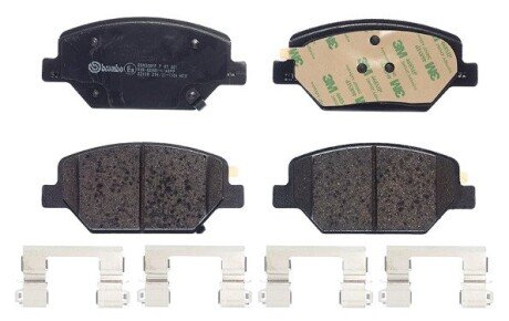 Тормозні (гальмівні) колодки brembo P07007