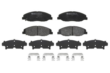 Тормозные колодки brembo P09016