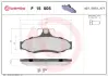 Тормозні (гальмівні) колодки Brembo P15005 (фото 1)