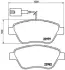 Тормозные колодки brembo P23 108