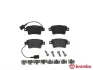Тормозные колодки brembo P23142