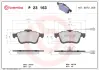 Тормозные колодки brembo P23 163
