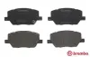 Тормозные колодки brembo P23 164