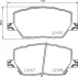 Тормозные колодки brembo P23 164