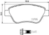 Тормозные колодки brembo P 23 169