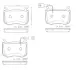 Тормозные колодки brembo P23183