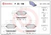 Тормозні (гальмівні) колодки brembo P23 198