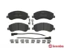 Тормозные колодки brembo P24 064