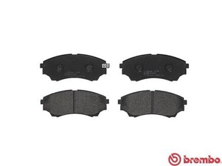 Тормозные колодки brembo P24086