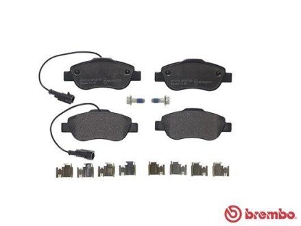 Тормозні (гальмівні) колодки brembo P24150
