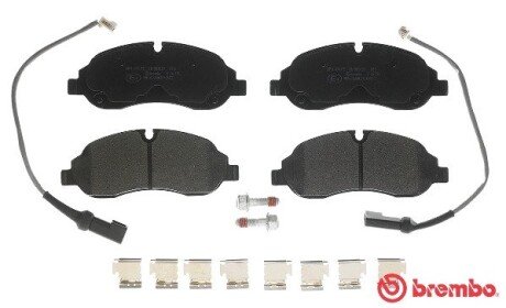 Тормозные колодки brembo P24 171