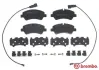 Тормозні (гальмівні) колодки Brembo P24 187 (фото 2)