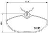 Тормозні (гальмівні) колодки brembo P36 015