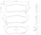 Тормозні (гальмівні) колодки Brembo P37 009 (фото 1)