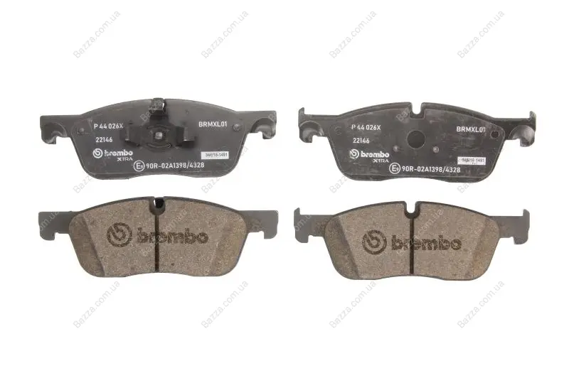 Тормозные колодки brembo P44026X