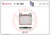 Тормозные колодки brembo P50 066
