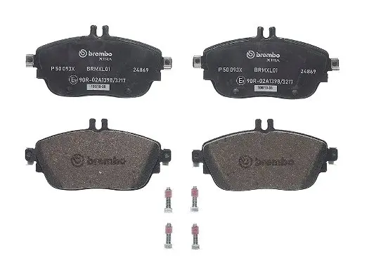 Тормозні (гальмівні) колодки Brembo P50093X (фото 1)