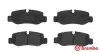 Тормозні (гальмівні) колодки Brembo P50126 (фото 2)