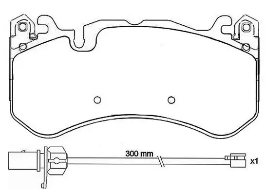 Тормозные колодки brembo P50 127