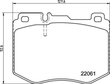 Тормозные колодки brembo P50 145 на Мерседес CLS-Class C257