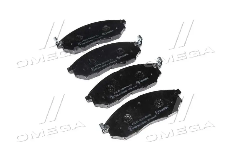 Тормозні (гальмівні) колодки Brembo P56058 (фото 1)