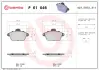 Тормозные колодки brembo P61 046