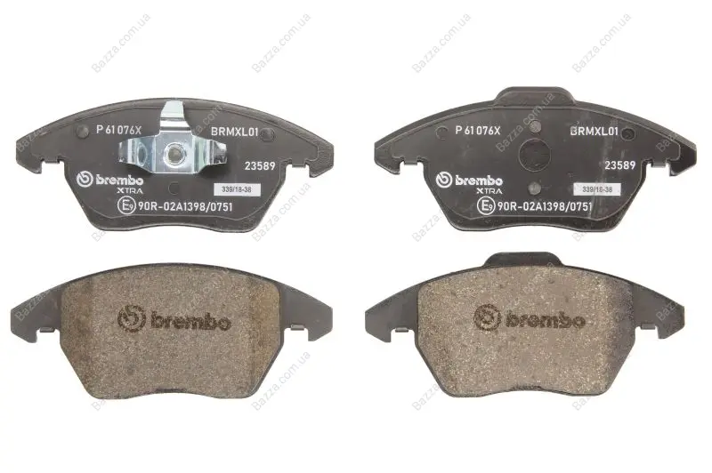 Тормозные колодки brembo P61076X