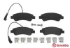 Тормозные колодки brembo P61 125
