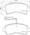 Тормозные колодки brembo P61 130