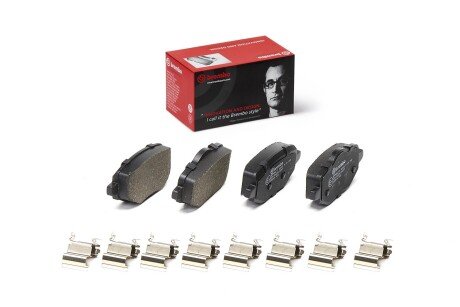 Тормозні (гальмівні) колодки brembo P61140