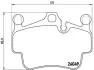 Тормозні (гальмівні) колодки Brembo P65 015 (фото 1)