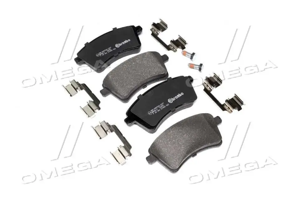 Тормозні (гальмівні) колодки Brembo P68 044 (фото 1)