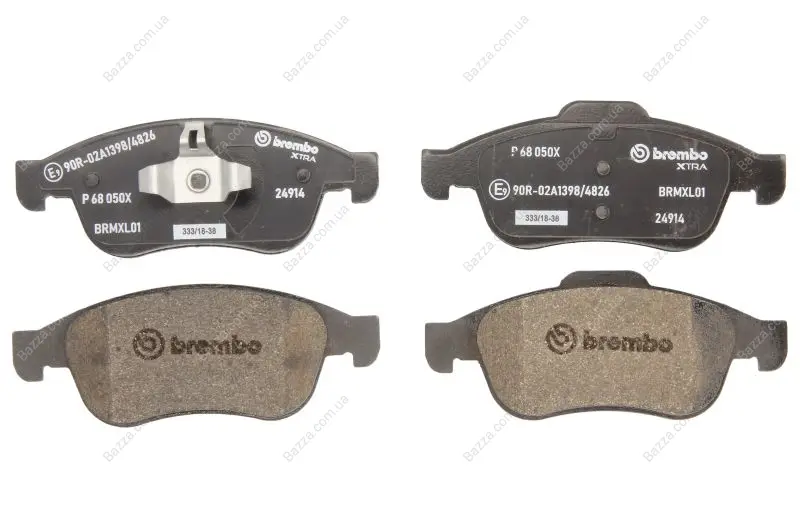 Тормозні (гальмівні) колодки Brembo P68050X (фото 1)
