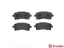 Тормозные колодки brembo P78010