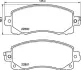 Тормозні (гальмівні) колодки Brembo P78 028 (фото 1)