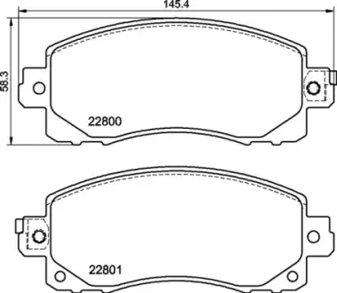 Тормозні (гальмівні) колодки Brembo P78 028
