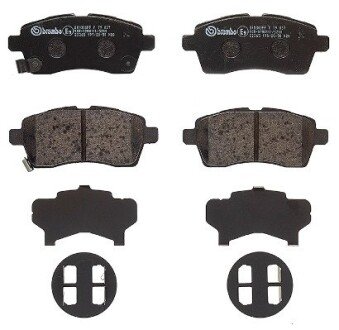 Тормозні (гальмівні) колодки brembo P79037