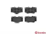 Тормозные колодки brembo P83 009