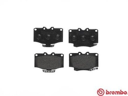 Тормозные колодки brembo P83026