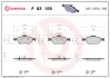 Тормозні (гальмівні) колодки Brembo P83 159 (фото 1)